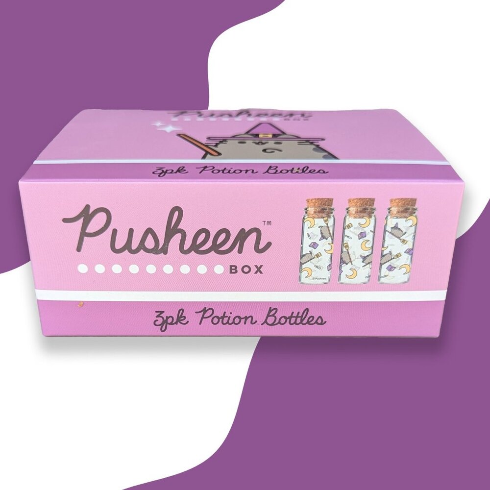 Pusheen 3 Pack of Witchy Potion Bottles (Fall 2024 Box)